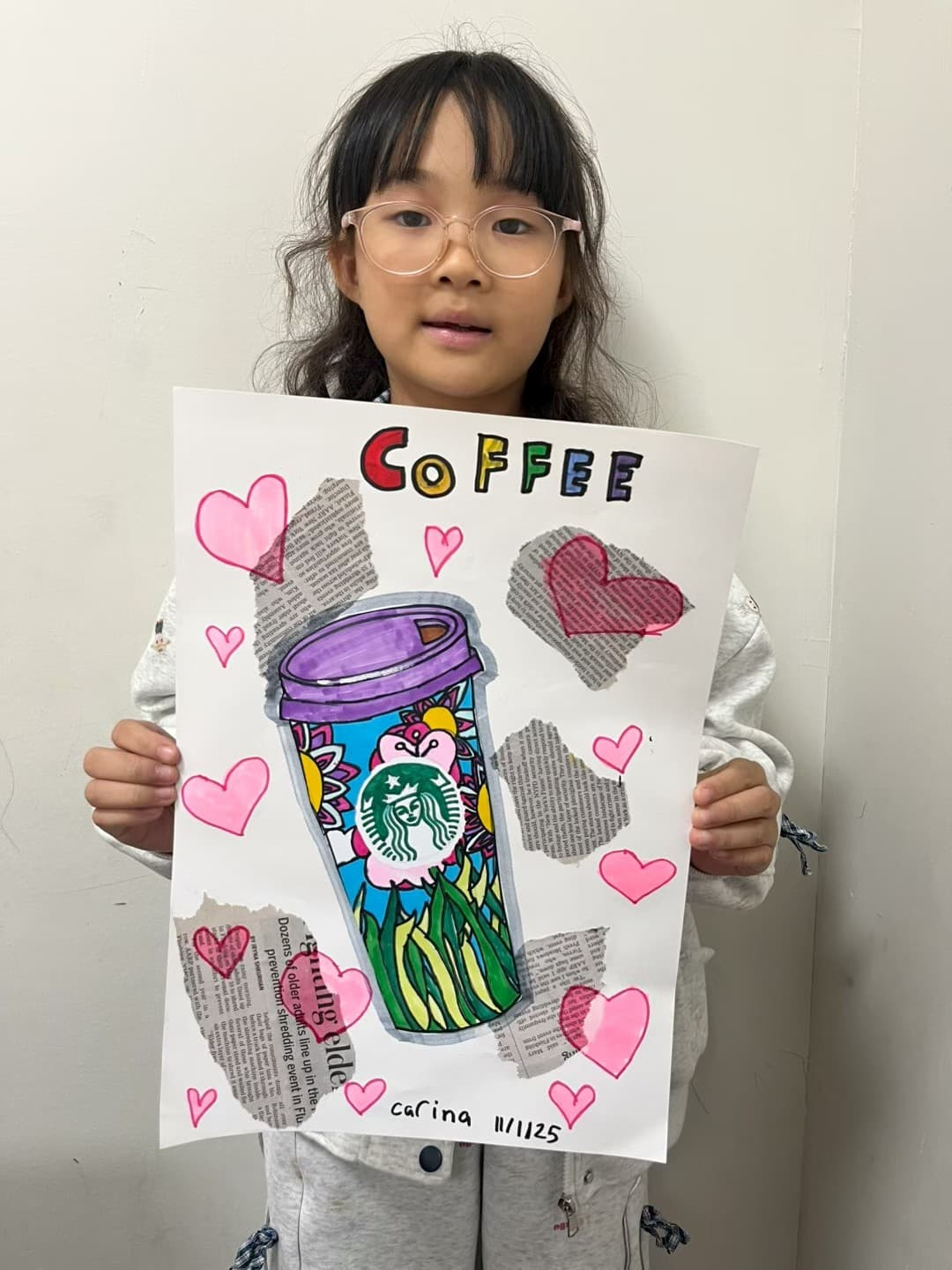 Student artwork at Hyde Learning Center