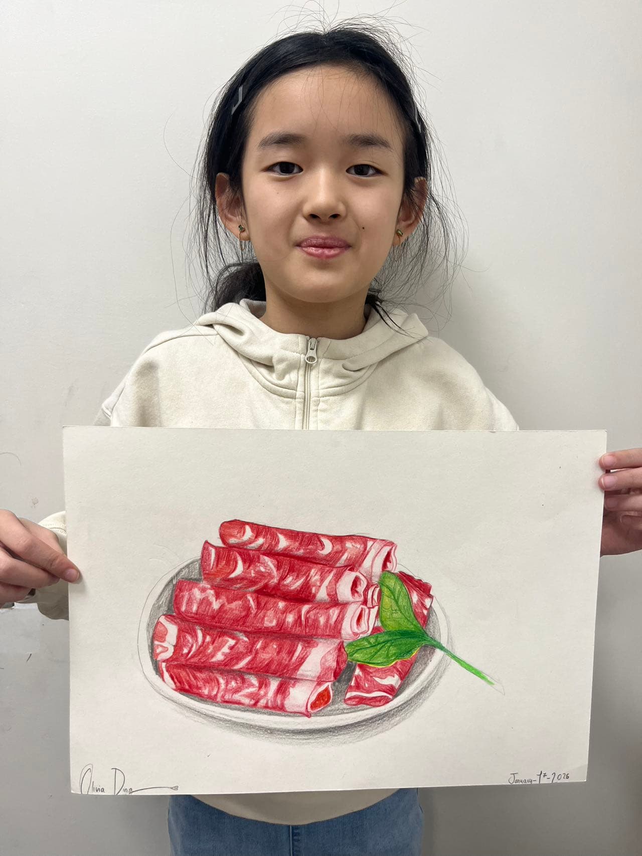 Student artwork at Hyde Learning Center