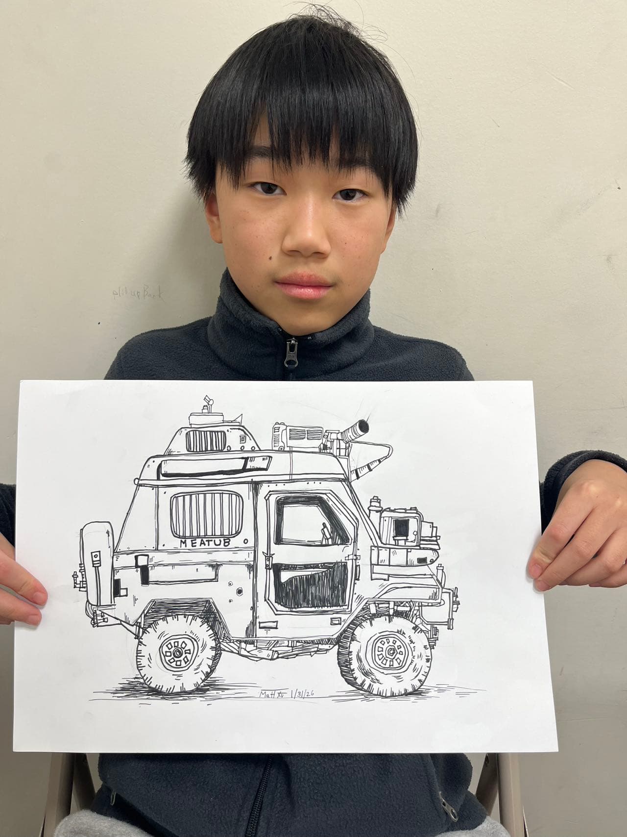 Student artwork at Hyde Learning Center