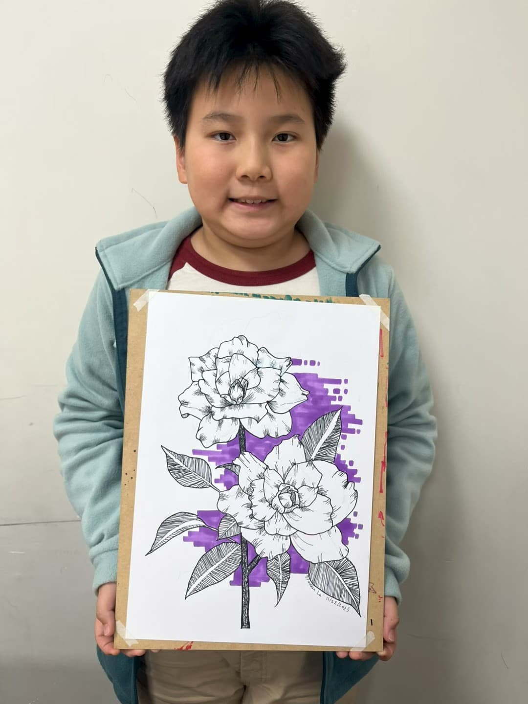 Student artwork at Hyde Learning Center