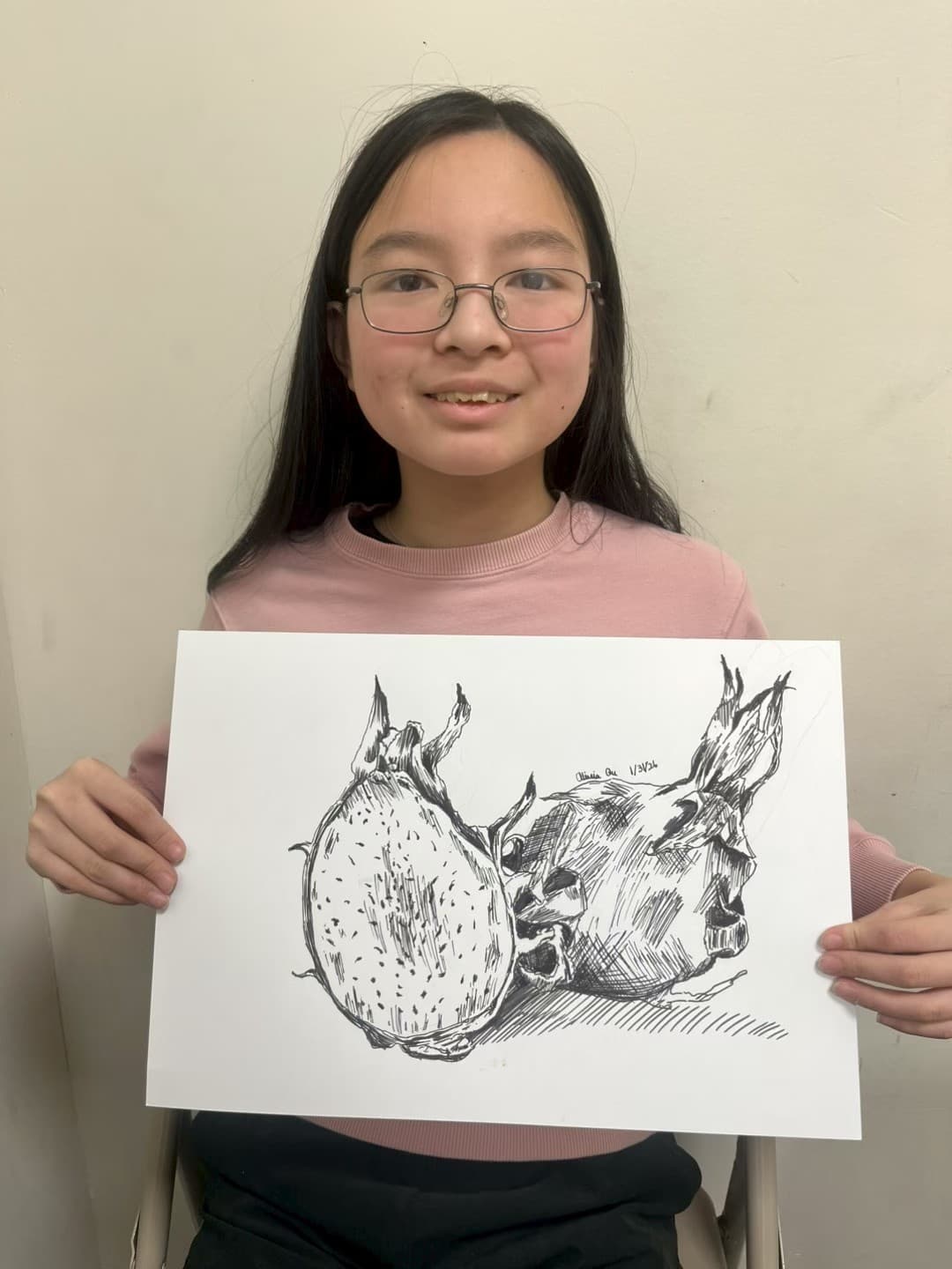 Student artwork at Hyde Learning Center
