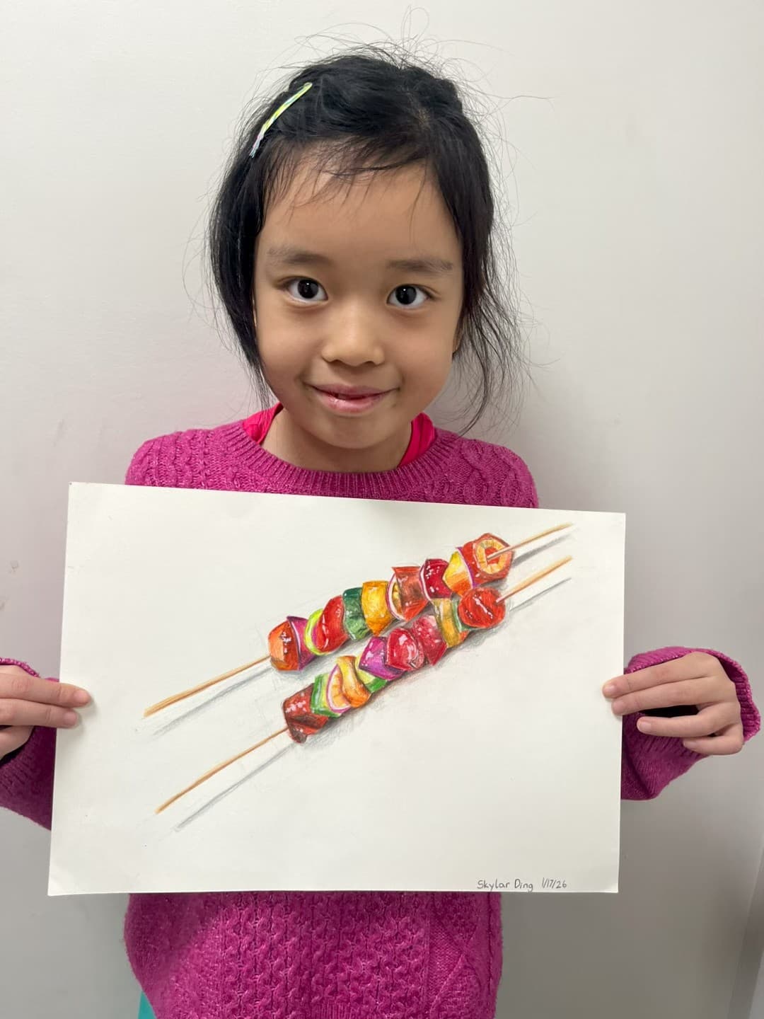 Student artwork at Hyde Learning Center